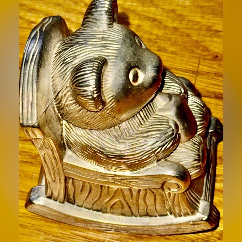 Sliver Plated Bear Coin Bank​​​​ - Picture 2 of 5